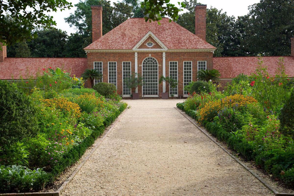 The lush gardens and majestic views